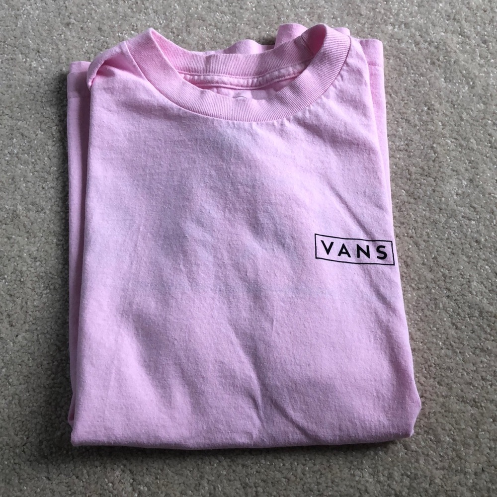 Pink vans tshirt